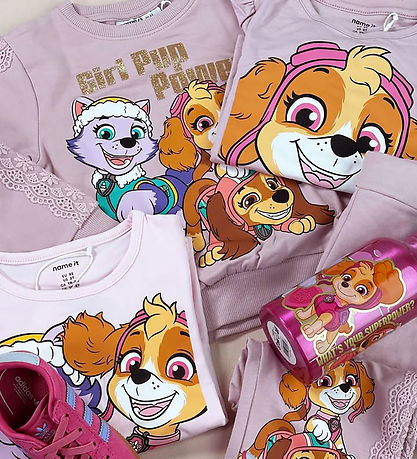 Name It Sweatshirt - NmfNaba - Paw Patrol - Keepsake Lilac