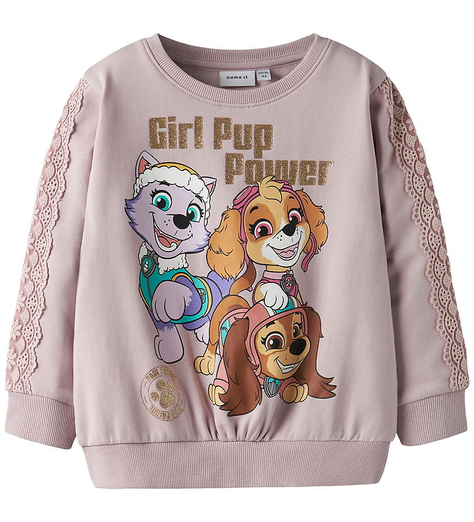 Name It Sweatshirt - NmfNaba - Paw Patrol - Keepsake Lilac