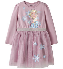 Name It Kjole - NmfOsimi - Frozen - Keepsake Lilac Name It Kjole - NmfOsimi - Frozen - Keepsake Lilac