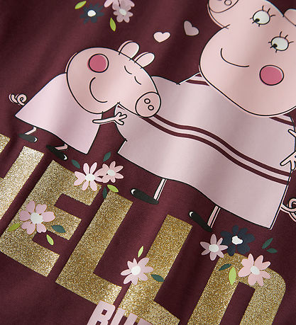 Name It Bluse - NmfOra - Peppa - Burgundy Name It Bluse - NmfOra - Peppa - Burgundy