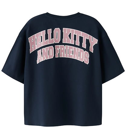 Name It T-shirt - NkfOda - Hello Kitty - Navy Blazer Name It T-shirt - NkfOda - Hello Kitty - Navy Blazer