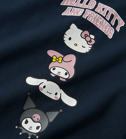 Name It T-shirt - NkfOda - Hello Kitty - Navy Blazer Name It T-shirt - NkfOda - Hello Kitty - Navy Blazer
