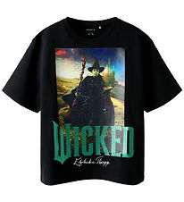 Name It T-shirt - NkfNira - Wicked - Black Name It T-shirt - NkfNira - Wicked - Black