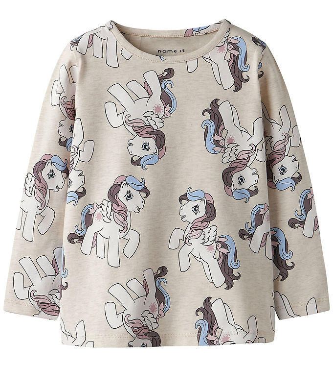 Name It Bluse - NmfOmba - My Little Pony - Peyote Melange