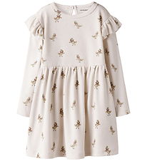 Lil' Atelier Kjole - Rib - NbfLavo - Almost Mauve/Goose