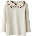 Lil Atelier Bluse - NmfFundo - Turtledove/ Red Dahila Lil Atelier Bluse - NmfFundo - Turtledove/ Red Dahila
