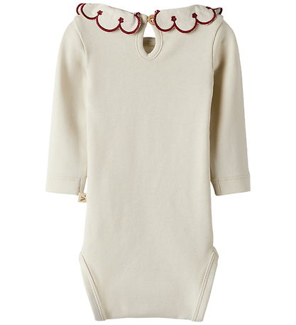 Lil Atelier Body L/Æ - NmfFundo - Turtledove/ Red Dahila Lil Atelier Body L/Æ - NmfFundo - Turtledove/ Red Dahila