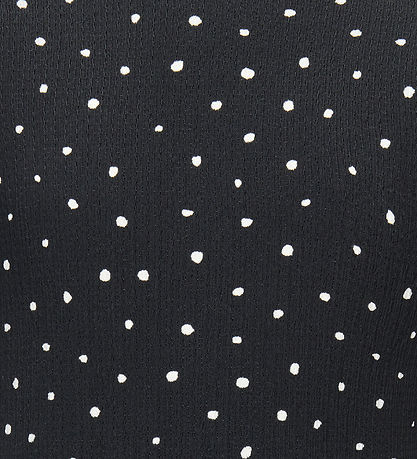 Kids Only Bluse - KogMelia - Black/Dots Cloud Dancer Kids Only Bluse - KogMelia - Black/Dots Cloud Dancer