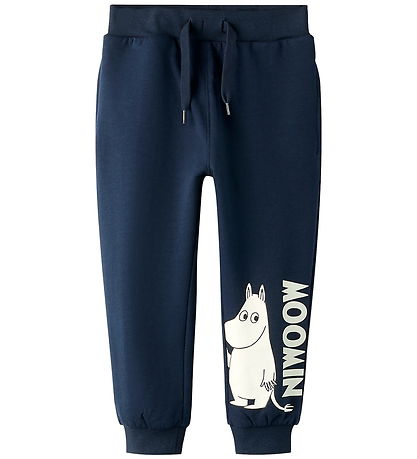 Name It Sweatpants - NmnSloli - Moomin - Navy Blazer