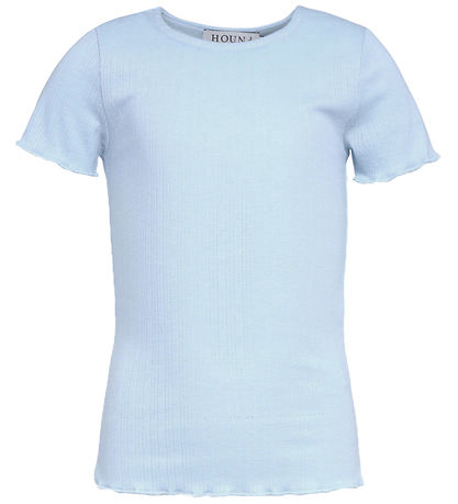 Hound T-shirt - Rib - HdEmily - Light Blue