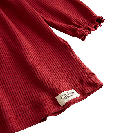 MarMar Kjole - Modal/Rib - Dikte - Hisbiscus Red MarMar Kjole - Modal/Rib - Dikte - Hisbiscus Red
