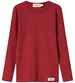 MarMar Bluse - Rib/Modal - Hibiscus Red MarMar Bluse - Rib/Modal - Hibiscus Red