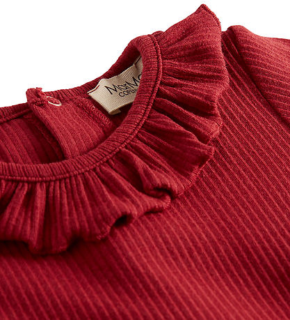 MarMar Body l/æ - Rib/Modal - Brandine - Hibiscus Red MarMar Body l/æ - Rib/Modal - Brandine - Hibiscus Red