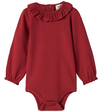MarMar Body l/æ - Rib/Modal - Brandine - Hibiscus Red MarMar Body l/æ - Rib/Modal - Brandine - Hibiscus Red