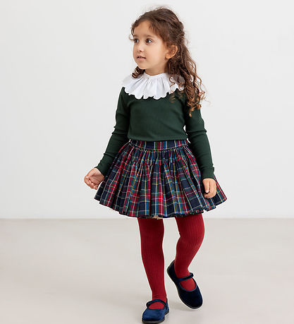 MarMar Bluse - Rib/Modal - Dark Leaf