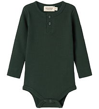 MarMar Body l/æ - Rib/Modal - Dark Leaf
