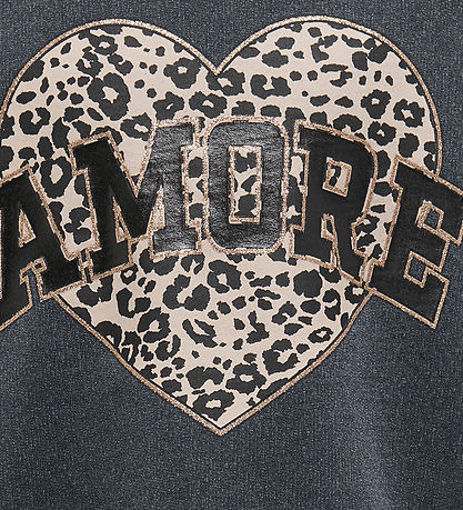 Kids Only Sweatshirt - Noos - KogRuna - Phantom/Amore/Leo Kids Only Sweatshirt - Noos - KogRuna - Phantom/Amore/Leo