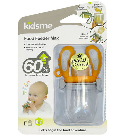 KidsMe Food Feeder - Large - Amber