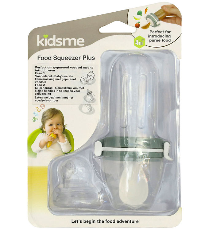 KidsMe Food Squeezer Plus - Olive