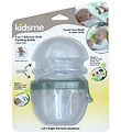 KidsMe Sutteflaske/Food Feeder - 2-i-1 - 150ml - Silikone - Gray