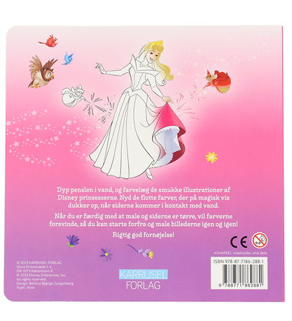 Alvilda Malebog - Mal Med Vand - Disney Prinsesser Alvilda Malebog - Mal Med Vand - Disney Prinsesser