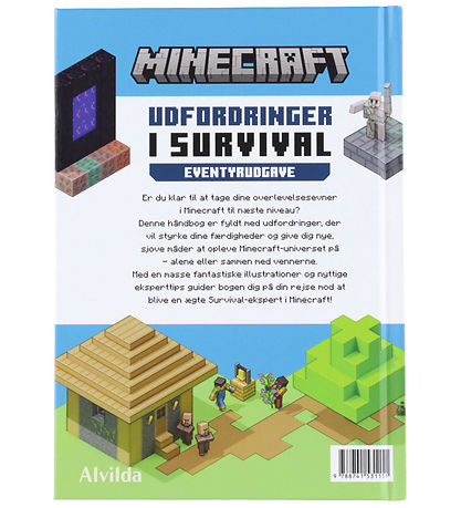 Alvilda Bog - Minecraft - Udfordringer I Survival - Eventyrudgav