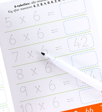 Alvilda Opgave Bog - Skriv Og Visk Ud - Skolestart