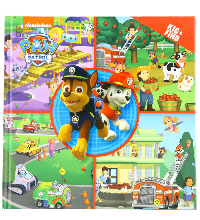 Alvilda Bog - Paw Patrol - Kig Og Find - DA