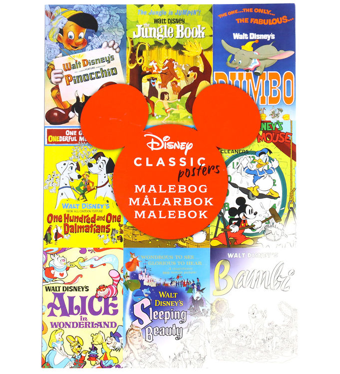 Alvilda Malebog - Disney Classic - Plakater - DA