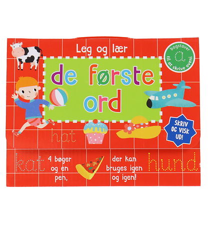 Alvilda Bog - Skriv og Visk Ud - De Første Ord