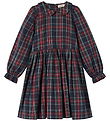 MarMar Kjole - Delice - Pilot Navy Check MarMar Kjole - Delice - Pilot Navy Check
