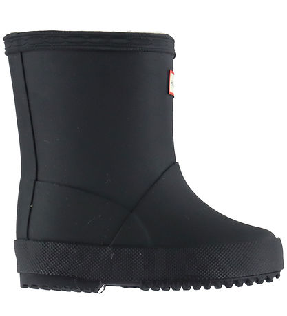 Hunter Gummistøvler m. For - Kids First - Sort