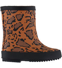 Hunter Gummistøvler - Kids First Leopard Print - Rich Tan/Saddle Hunter Gummistøvler - Kids First Leopard Print - Rich Tan/Saddle