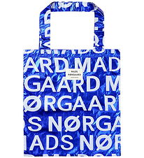 Mads Nørgaard Shopper - Sacky Metallic Atoma - Blue