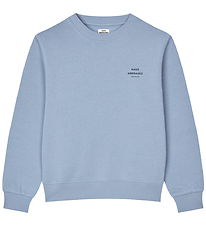 Mads Nørgaard Sweatshirt - Solo - Faded Denim