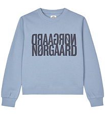 Mads Nørgaard Sweatshirt - Talinka - Faded Denim