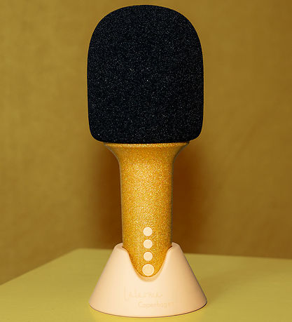 Lalarma Microphone - Glitter Grove - Gold Lalarma Microphone - Glitter Grove - Gold