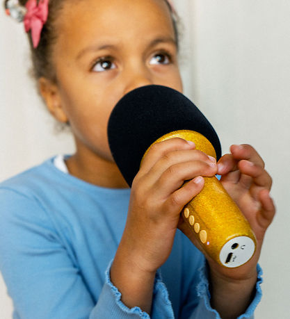 Lalarma Microphone - Glitter Grove - Gold Lalarma Microphone - Glitter Grove - Gold