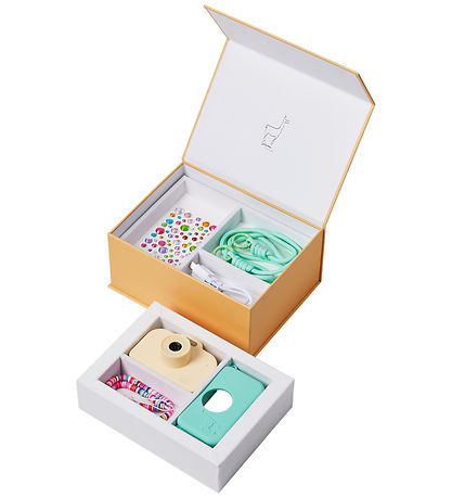 Lalarma Kamera - Star - Yellow/Mint