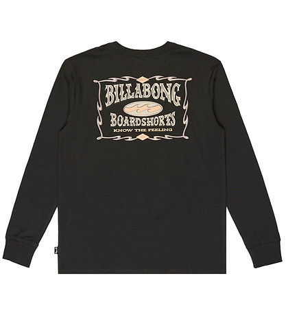 Billabong T-shirt - Double Spread - Washed Black