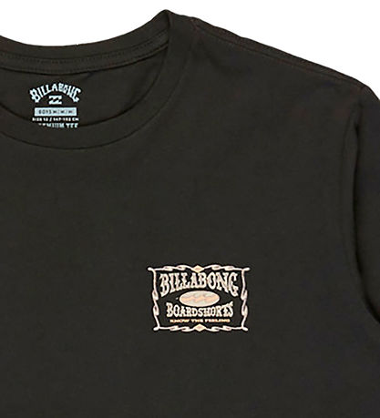 Billabong T-shirt - Double Spread - Washed Black
