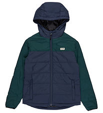 Billabong Dynejakke - Journey - Navy/Grøn Billabong Dynejakke - Journey - Navy/Grøn
