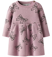 Name It Kjole - Strik - NbfRebowie - Keepsake Lilac Name It Kjole - Strik - NbfRebowie - Keepsake Lilac