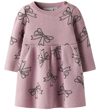Name It Kjole - Strik - NbfRebowie - Keepsake Lilac Name It Kjole - Strik - NbfRebowie - Keepsake Lilac