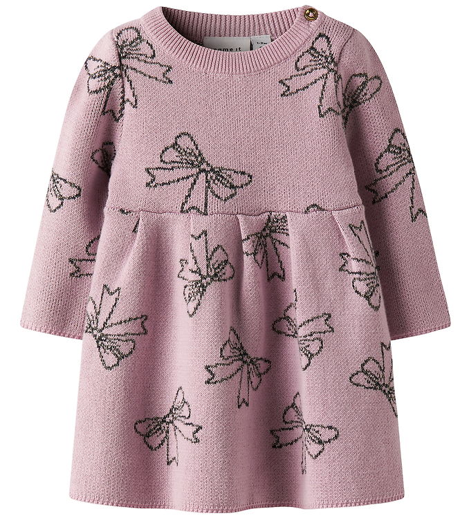 Name It Kjole - Strik - NbfRebowie - Keepsake Lilac