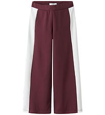 Name It Bukser - NkfRivea - Wide - Burgundy Name It Bukser - NkfRivea - Wide - Burgundy