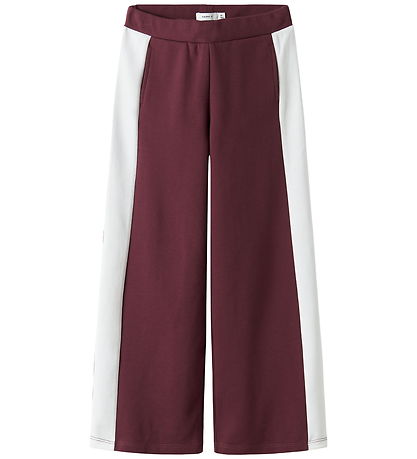Name It Bukser - NkfRivea - Wide - Burgundy Name It Bukser - NkfRivea - Wide - Burgundy