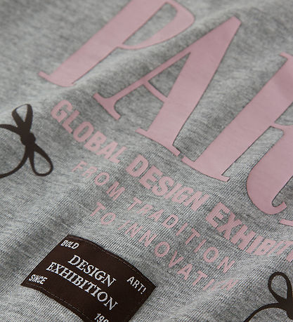 Name It Bluse - NkfRaris - Grey Melange Name It Bluse - NkfRaris - Grey Melange