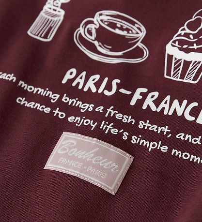 Name It Bluse - NkfRaris - Burgundy Name It Bluse - NkfRaris - Burgundy