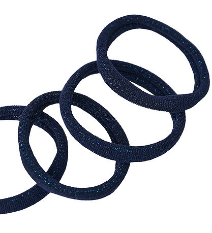 Name It Hårelastikker - NkfRiga - 4-pak - Beacon Blue/m. Glitter Name It Hårelastikker - NkfRiga - 4-pak - Beacon Blue/m. Glitter